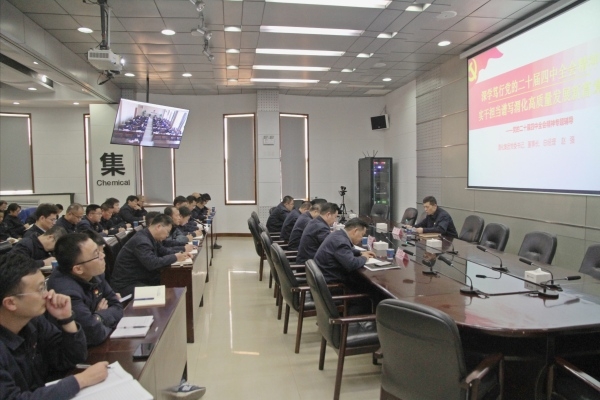 集團(tuán)公司黨委書(shū)記、董事長(zhǎng)、總經(jīng)理趙強(qiáng)專題宣講黨的二十屆四中全會(huì)精神